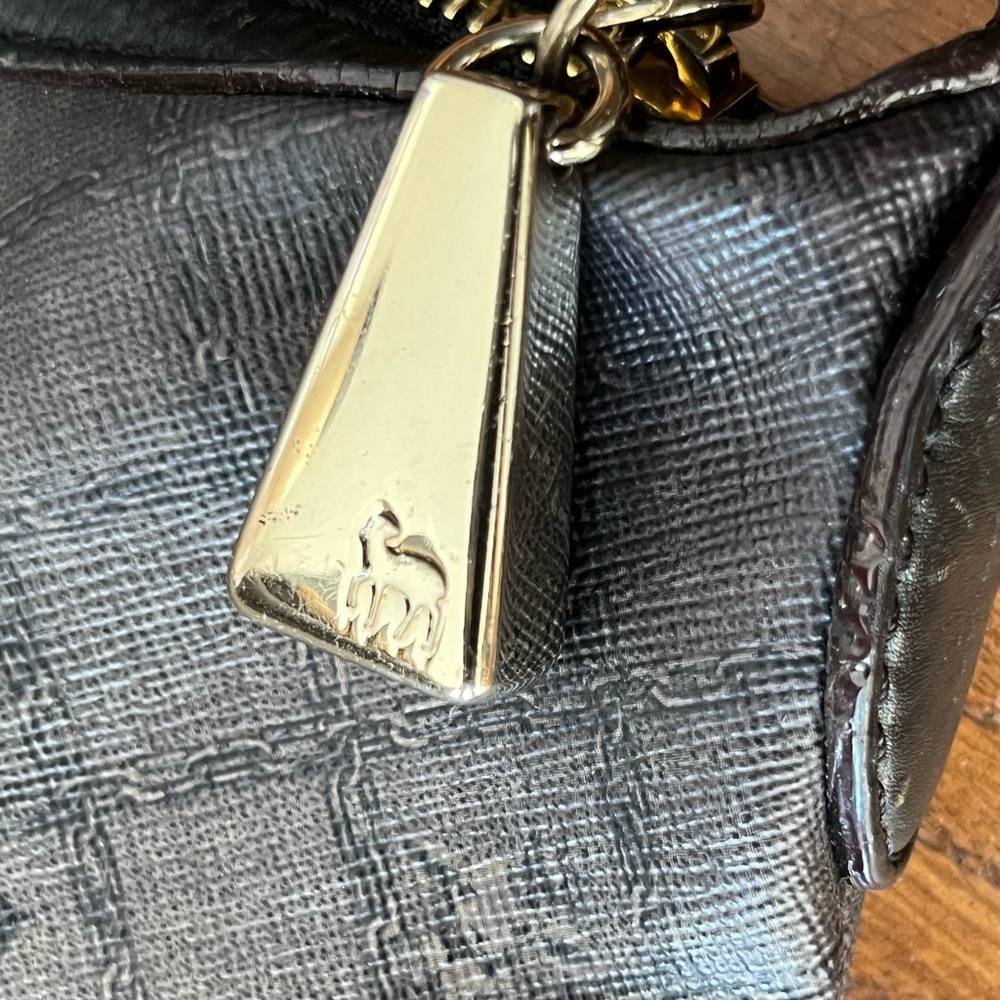 LAMB L.A.M.B large SHOULDER BAG Gwen Stefani sheep logo AUTHENTIC w/ dustbag - Picture 9 of 17